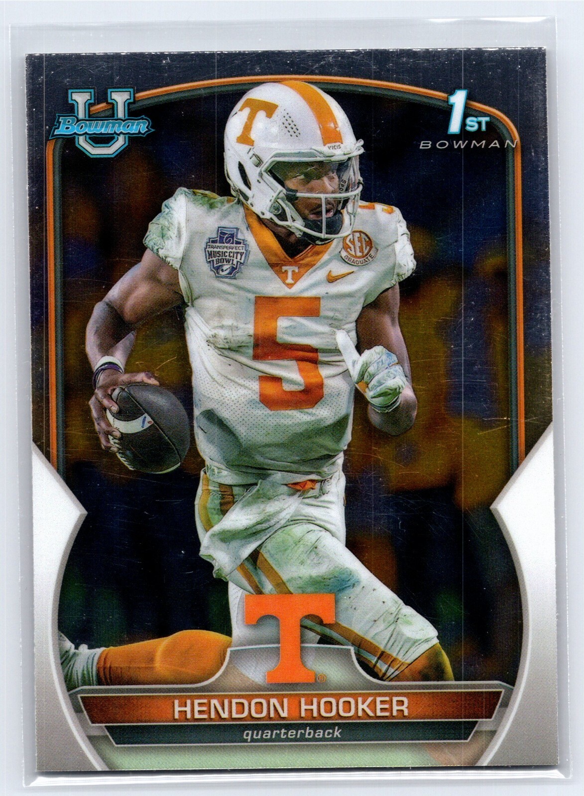 2022 Bowman University Chrome - #21 Hendon Hooker (RC)