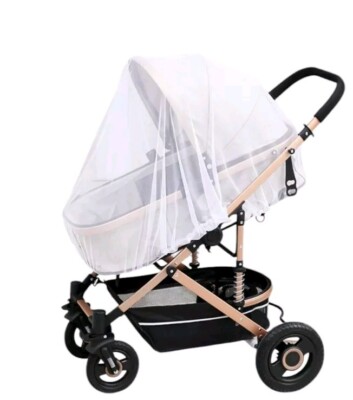 Bugaboo Babywanne Sitzeinheit Moskito Insektennetz Schutzhülle weiß