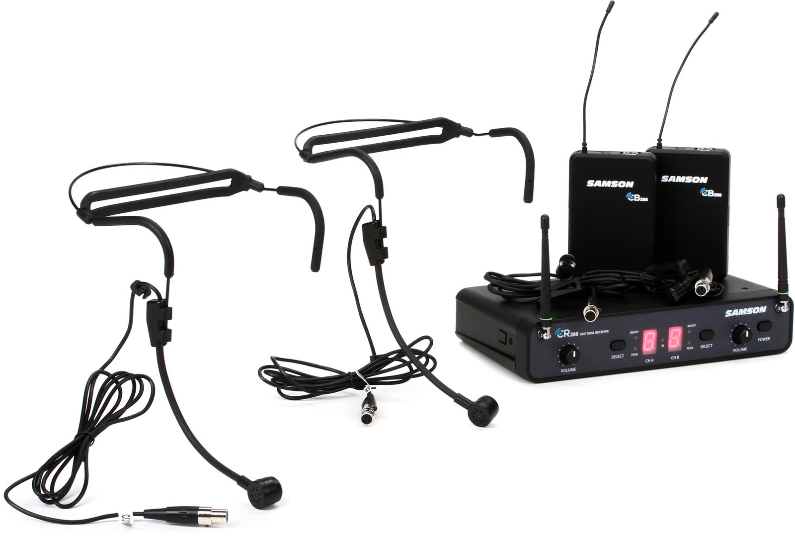 Samson Concert 288 Presentation Dual-Channel Wireless System - H Band