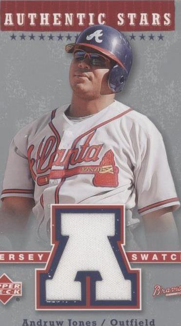 Upper Deck Authentics Andruw Jones #R-AJ 2002 for sale | eBay