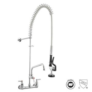 Aquaterior-Commercial-Pre-Rinse-Faucet-Swivel-with-12-034-Add-On-Faucet-CUPC-NSF