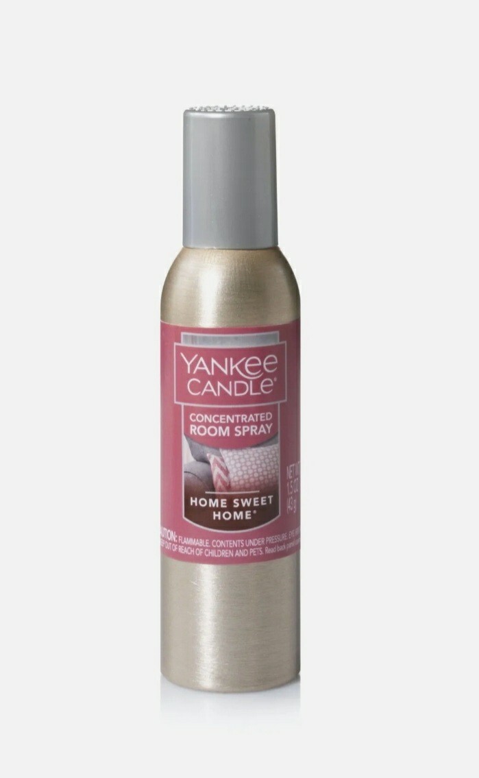 Yankee Candle HOME SWEET HOME Fragrance ROOM Spray Mist Air Freshener Cinnamon