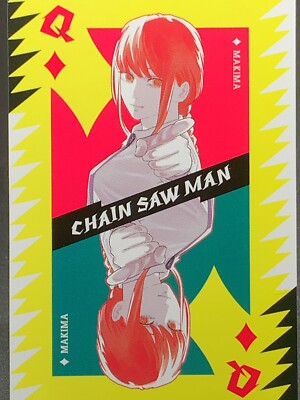 PSA10 マキマ チェンソーマン トランプ Makima Diamond 12 Chain Saw Man Playing Card Trump Jump Festa 2022