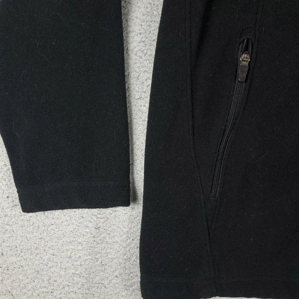 New Balance Jacket Mens Size Large Black Fleece Full Zip Up Coat Sweater - Image 3 of 4