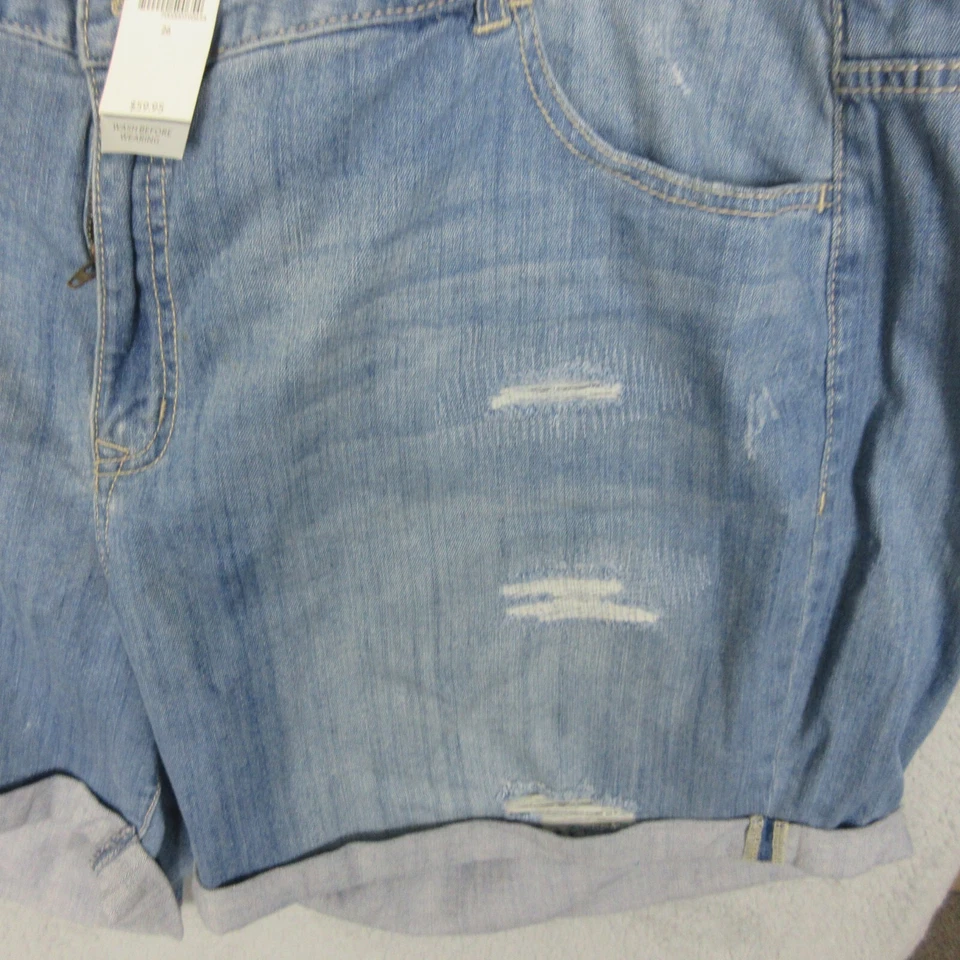 Pantalones Cortos Lane Bryant Mujer 26 Denim Desgastado Fin de Semana Nuevos con Etiquetas Foto 3 de 4