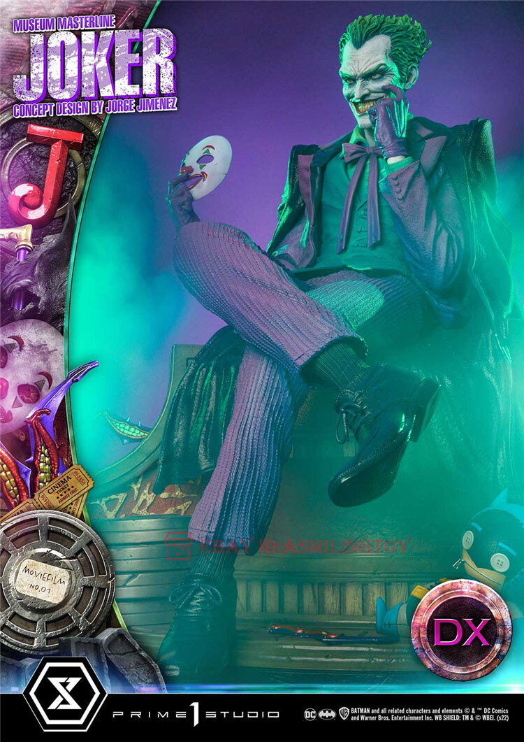 Prime 1 Studio MMDC-55 Joker Statue 1/3 Theater Hideout-themed