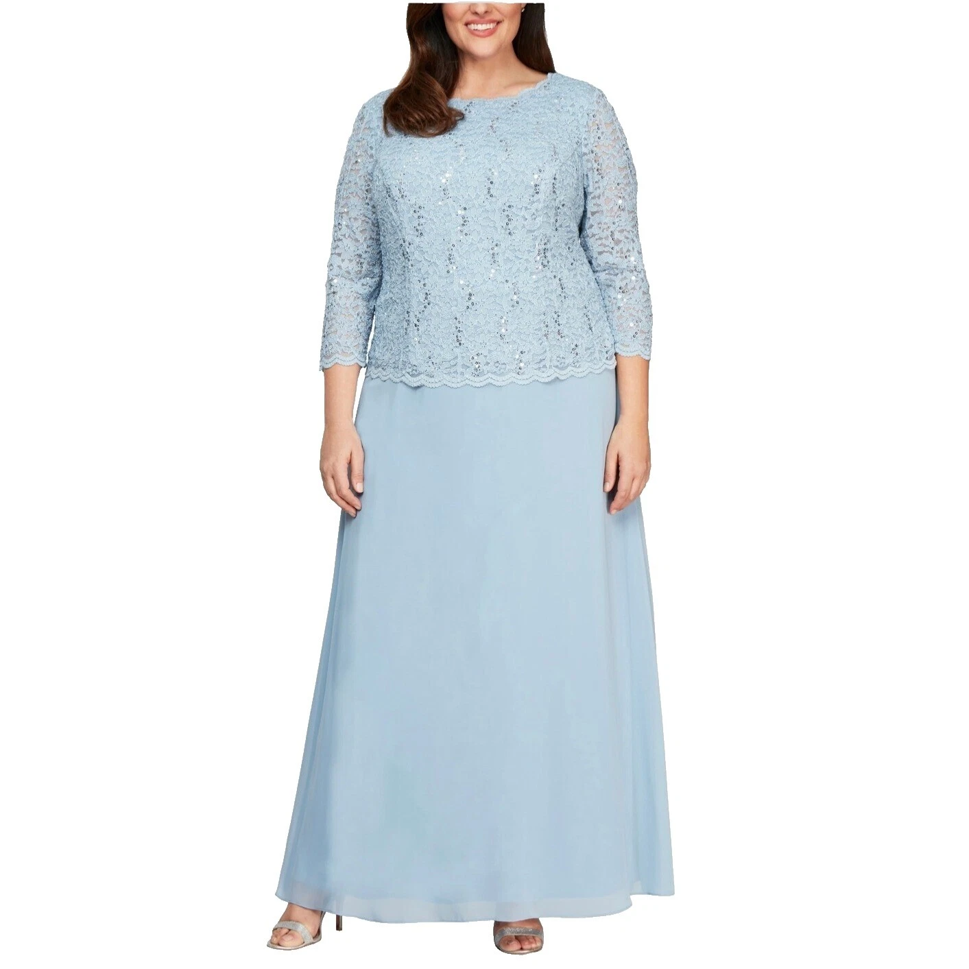 Vestidos para mujer Alex de noche lisos