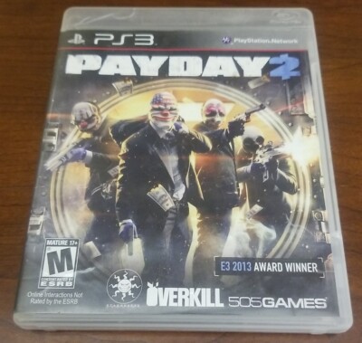 Payday 2 Sony PlayStation 3 2013 Complete PS3 Game Complete Tested payday-2-sony-playstation-3-2013-complete-ps3-game-complete-tested