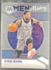 2020-21 Panini Mosaic Men of Mastery #5 Kyrie Irving Brooklyn Nets Error Card
