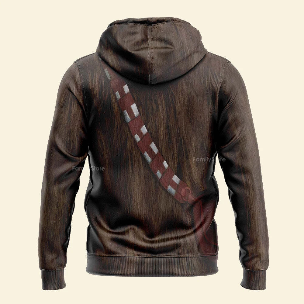 Star Wars Chewbacca Costume Hoodie Sweatpants