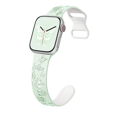 For Apple Watch Series 9 8 7 SE 6 5 3 iWatch Band Strap 45mm 38/40/42/44/49/41mm