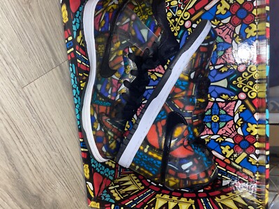Size 8 - Nike Dunk High SB Special Box x Concepts Stained Glass 2015