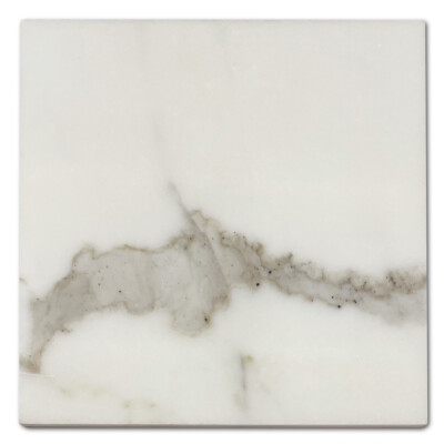 G42H Calacatta Gold Calcutta Oro Marble 6x6 ile Honed