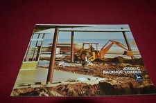 John Deere 500-C Heckbagger Lader Für 1972 Dealer's Broschüre AMIL15