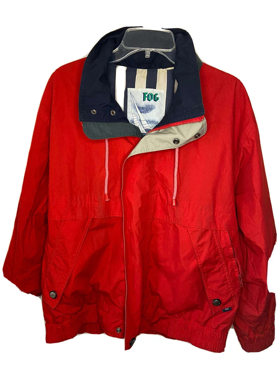 London fog red clearance jacket
