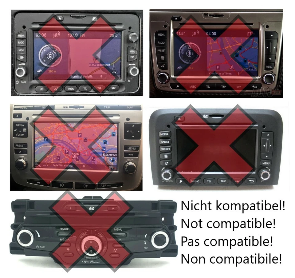 Bluetooth Freisprechen Adapter ALFA ROMEO 147 156 159 Brera Mito GT Giulietta - Bild 2 von 4