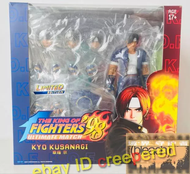 Action Figure Kyo Kusanagi 7: The King Of Fighters '98 - Boneco