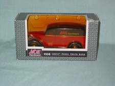 ERTL Ace Hardware 1938 Chevy Panel Truck Bank 1996 8th Edition Original Box