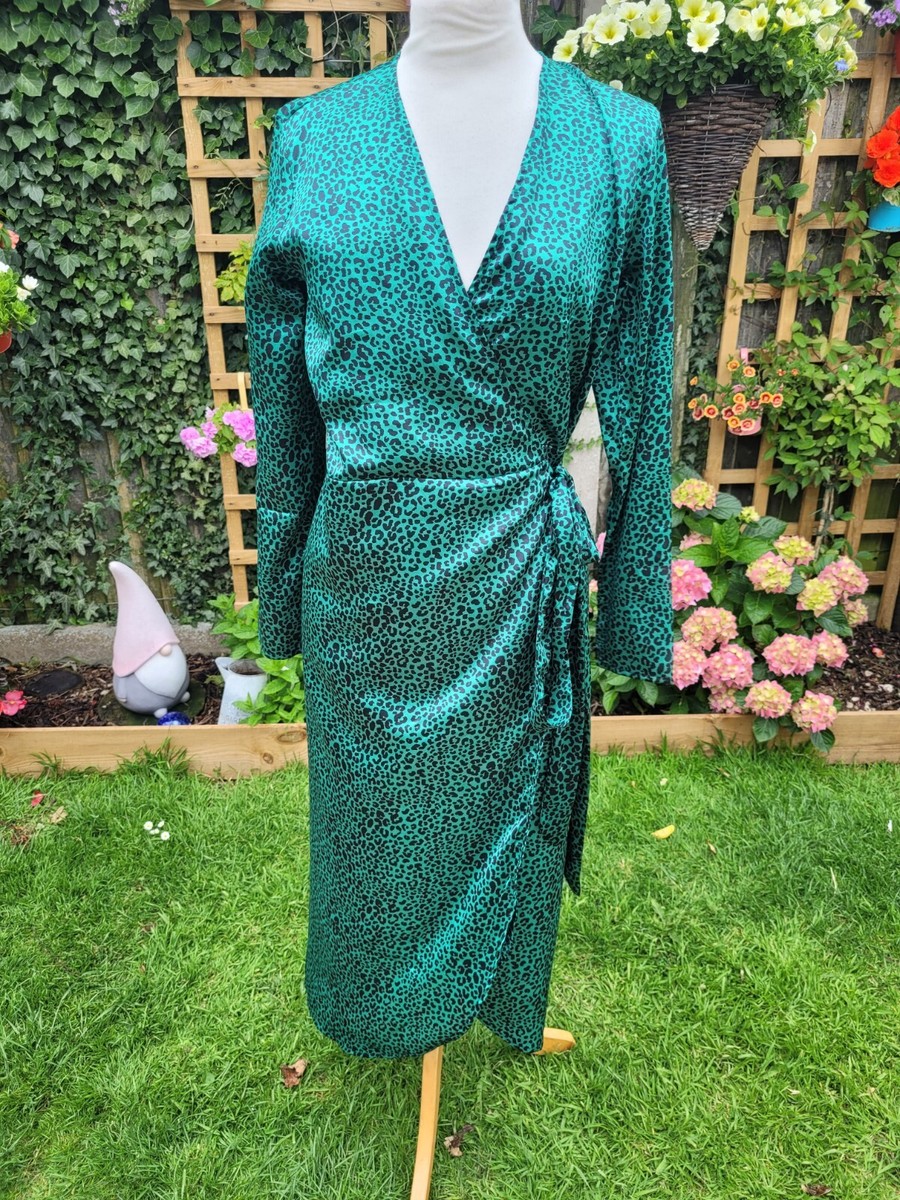 Maxi Dress Dancing Leopard Green Dress Dancing Leopard Dress Size8