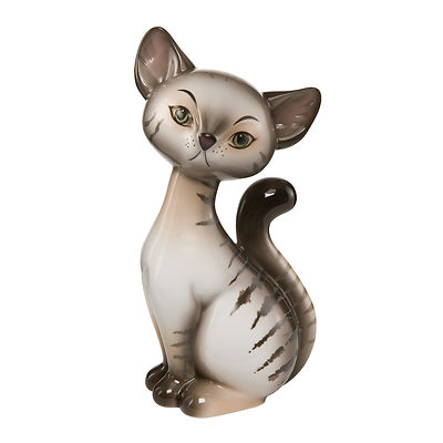 Goebel Katze ''Tabby Kitty'' sitzend Kitty de Luxe 18cm NEU 2017