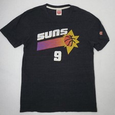Homage NBA Phoenix Suns Retro Logo Graphic T-Shirt Mens S USA MADE Dan Majerle