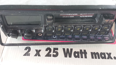 VINTAGE CAR RADIO for classic cars vintage original Monacor CR-2010NSDK No Bracket
