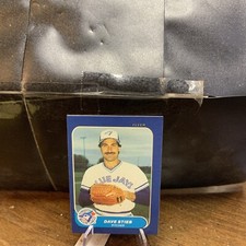 Dave Stieb 1986 Fleer Classic Miniatures 16  Toronto Blue Jays  Baseball Card