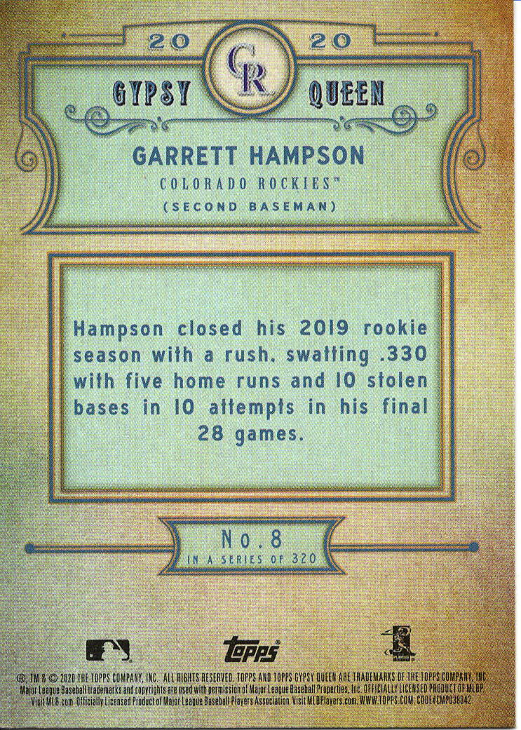 2020 Topps Gypsy Queen Baseball Base Set (YOU PICK) - Picture 6 of 142