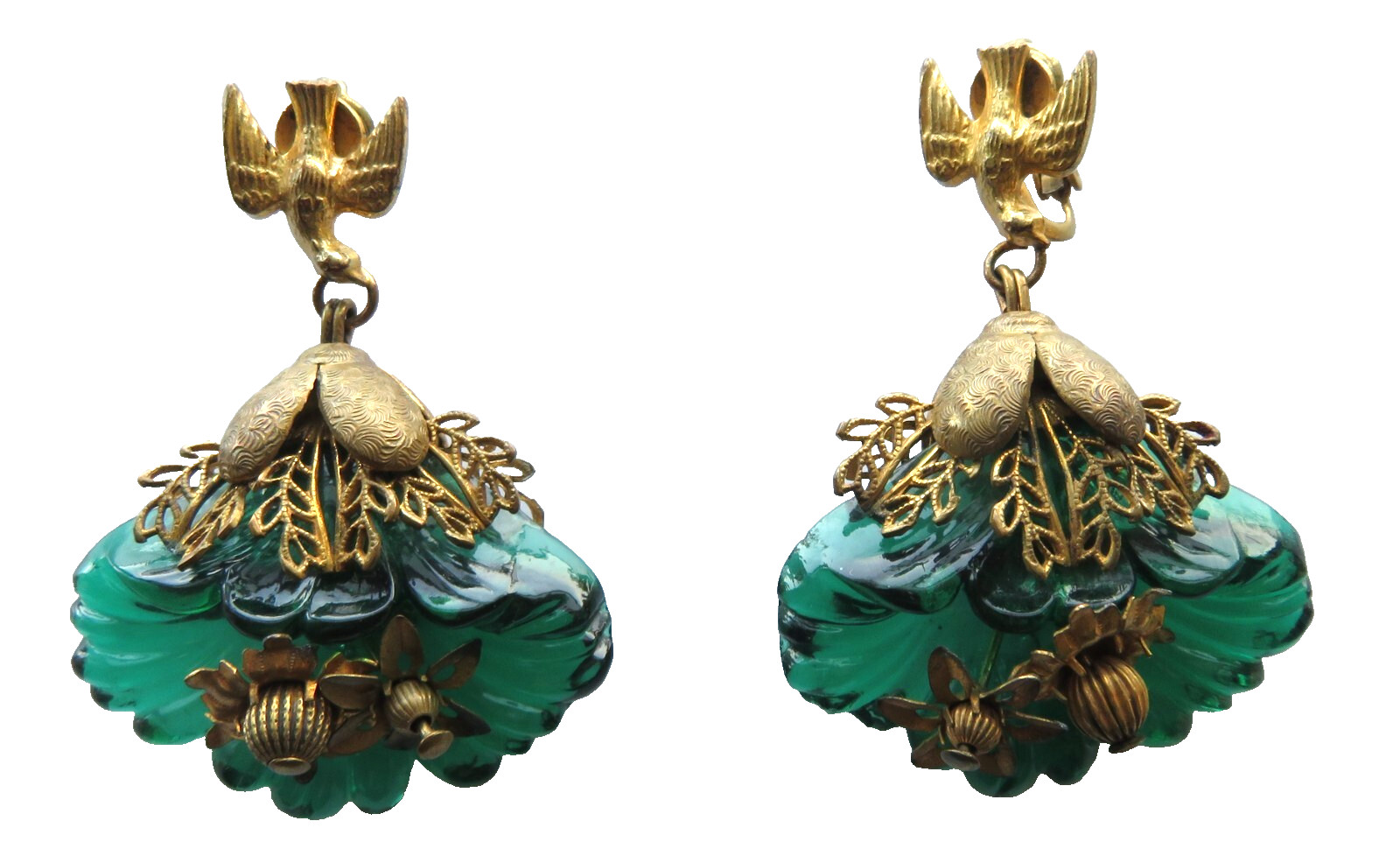 Haskell Signed Exceptional Necklace Earring Set R… - image 2