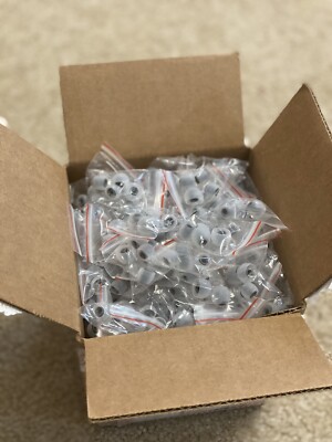 Bulk 200,2 Pairs Universal In-ear Earphone Headphone Earbuds Tips Silicone 1S&1M