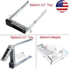 3.5" 2.5" HDD Tray Caddy Adapter For Dell Gen14 R740 R740xd R940 R640 R440 C6420