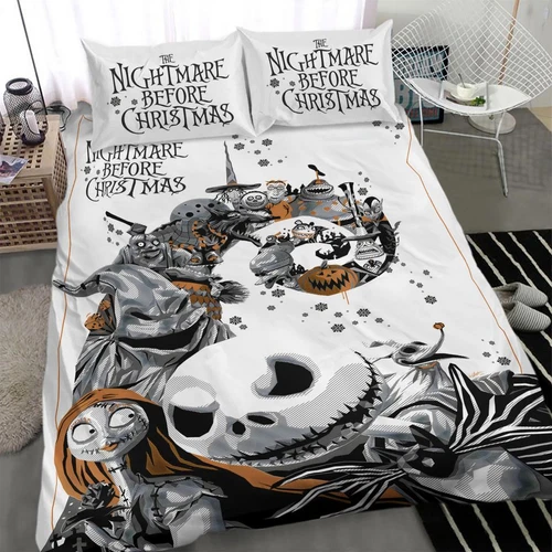 Jack And Sally The Nightmare Before Christmas Disney Bedding Set