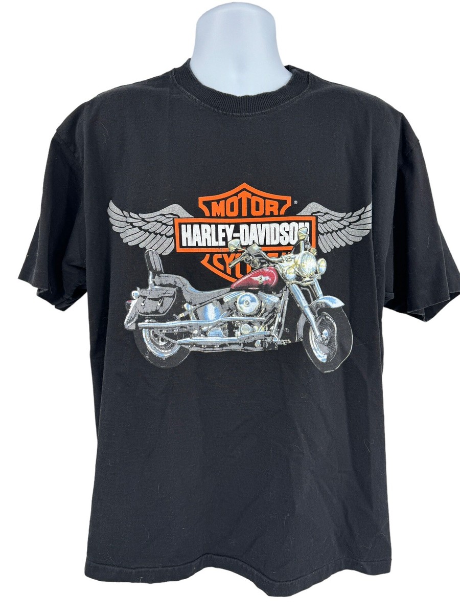 Harley Davidson Vancouver Canada T-Shirt Black Motorcycle Graphic