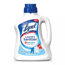 Lysol 90 oz. Crisp Linen Scent Liquid Additive Laundry Sanitizer