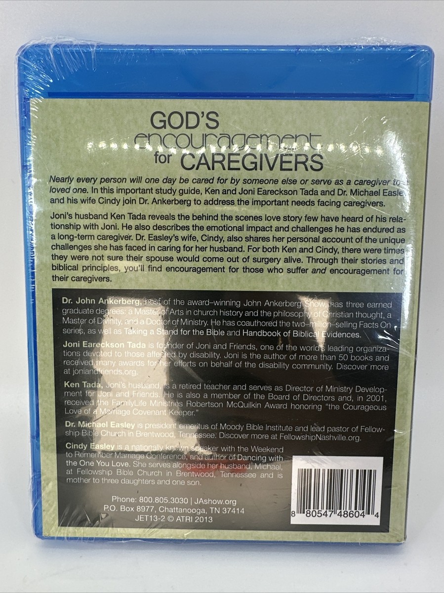 God's Encouragement For Caregivers Blu Ray & DVD John Ankerberg