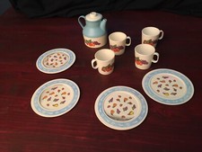 Vintage Chilton Play Tea Set Fruit Design