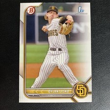 2022 Bowman Draft Dylan Lesko 1st Bowman - BD-27 - San Diego Padres