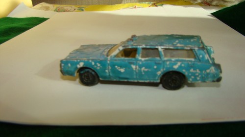 Matchbox Lesney Superfast No55 Mercury Police Car White 1971 Made in England - Picture 1 of 7