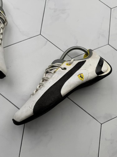 Puma Ferrari Vintage Leather Sneakers Women’s Size US 6 - Picture 3 of 10