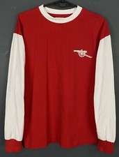 RETRO REPLICA MEN FC ARSENAL 1967/1978 SOCCER FOOTBALL SHIRT JERSEY SIZE S SMALL