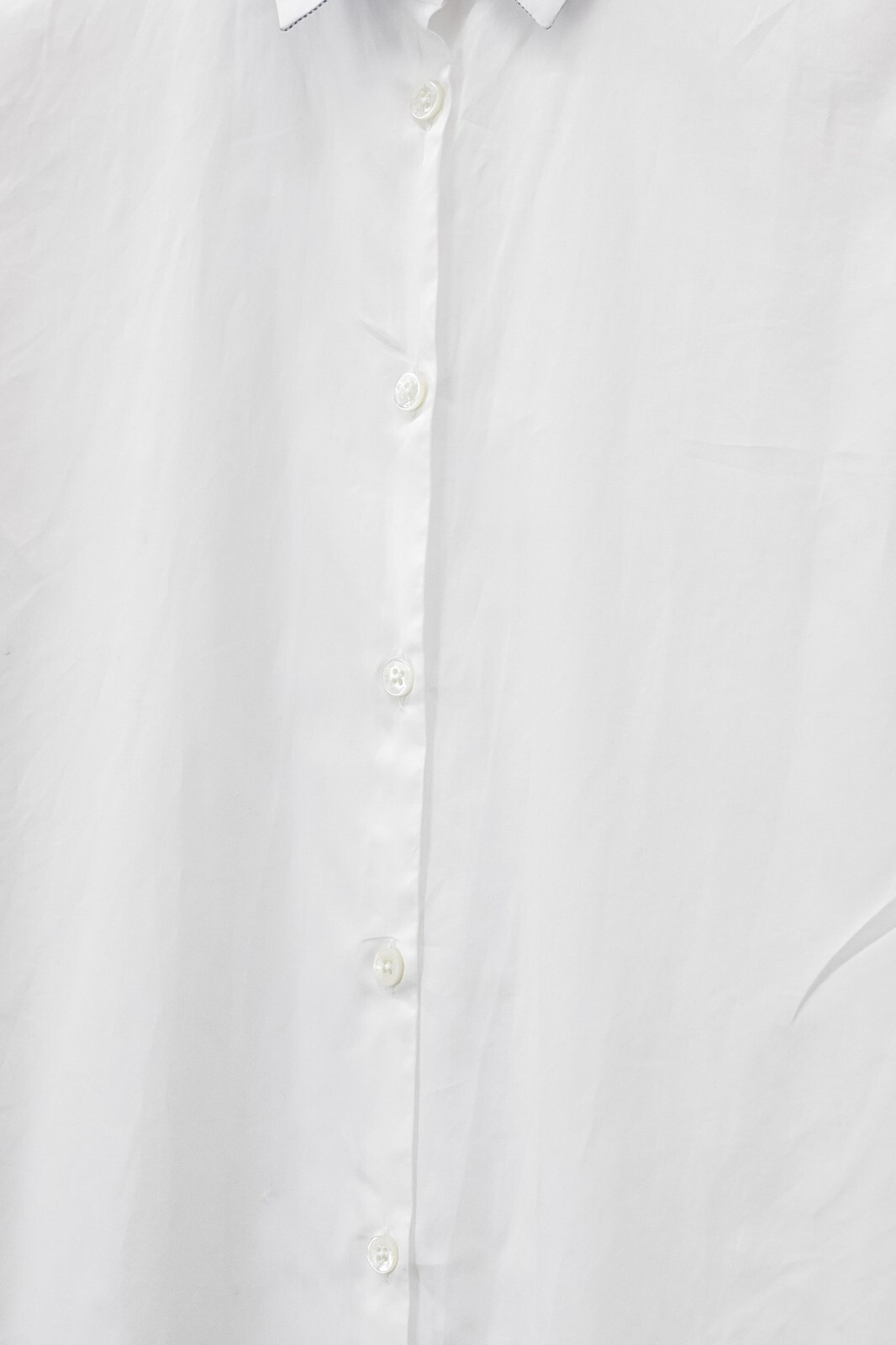 Etro Basic White Cotton Button Up, Size IT 42 - image 5