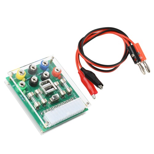 24/20-pin ATX Computer PC Power Supply Breakout Board Adapter Extension Module - Afbeelding 18 van 18
