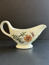 Cordon Bleu International Sauce Gravy Boat Versailles BIA Flowers Butterflies