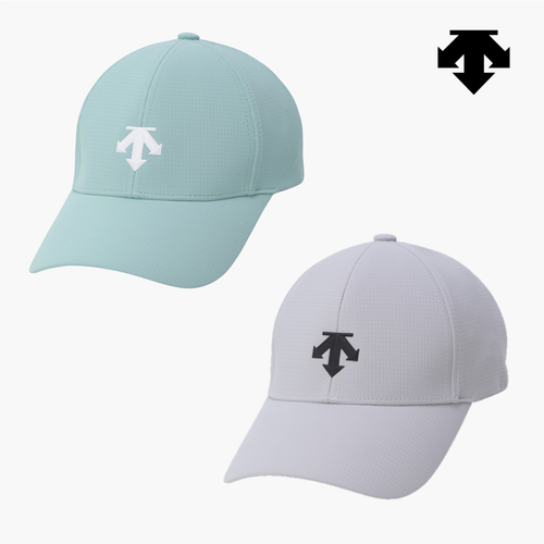 NEW DESCENTE GOLF Men's Spirit Lip Perforated Cap DQ12MFCP35 LIGHT GREY - Picture 6 of 9
