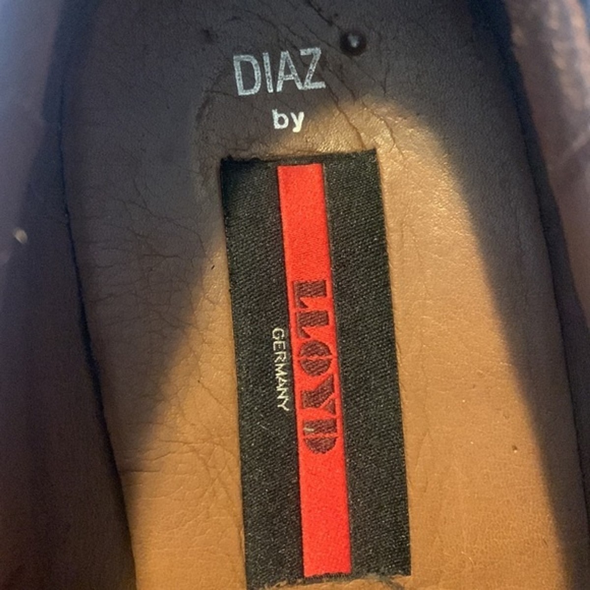Diaz by Lloyd Men\'s Brown Leather Lace Up Derby Shoes Size 8.5 Diaz // Ebony + Brown (US: 12.5) - Lloyd Shoes - Touch of Modern main image 2