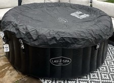 Lay-Z-Spa Miami Hot Tub with Pump Adjustable 40°C Heating System Fits Upto 4