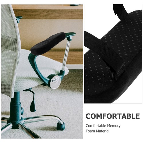 2 Pcs Armrest Pad Desk Chair Cushion Thick Pads Office Ergonomic - 第 4/12 張圖片