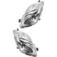 Halogen Scheinwerfer Set Links & Rechts Hauptscheinwerfer H4 FüR Toyota Yaris