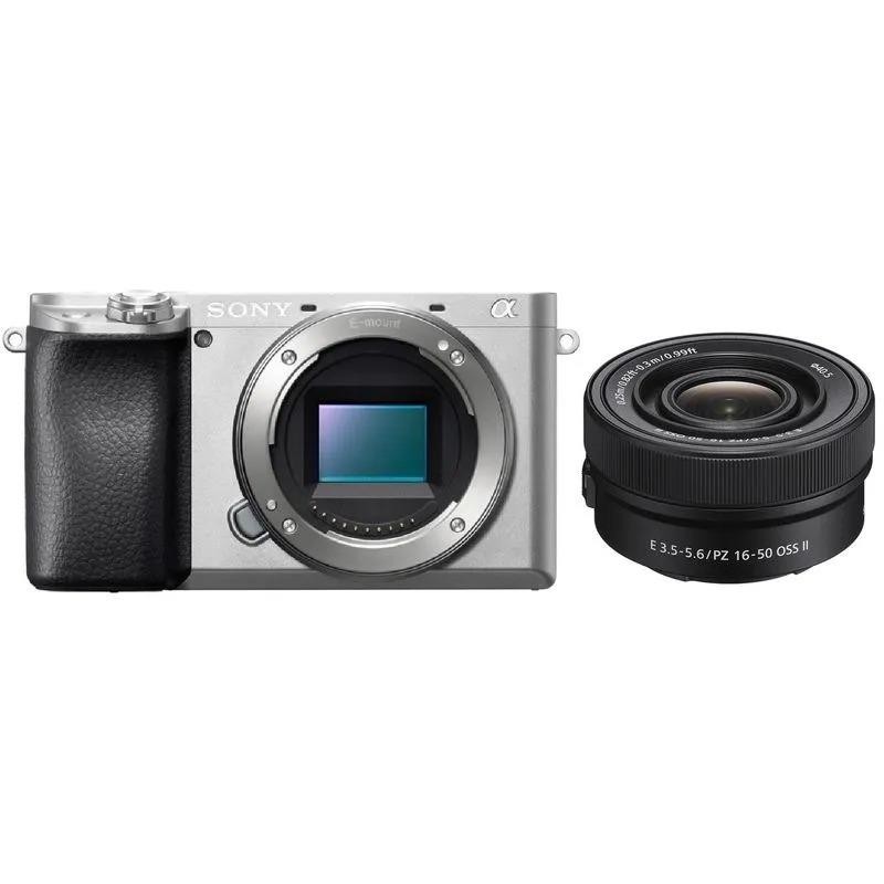 Sony Alpha A6100 A Digital Camera with 16-50mm II Lens - Silver