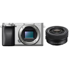 Sony Alpha A6100 A Digital Camera with 16-50mm II Lens - Silver